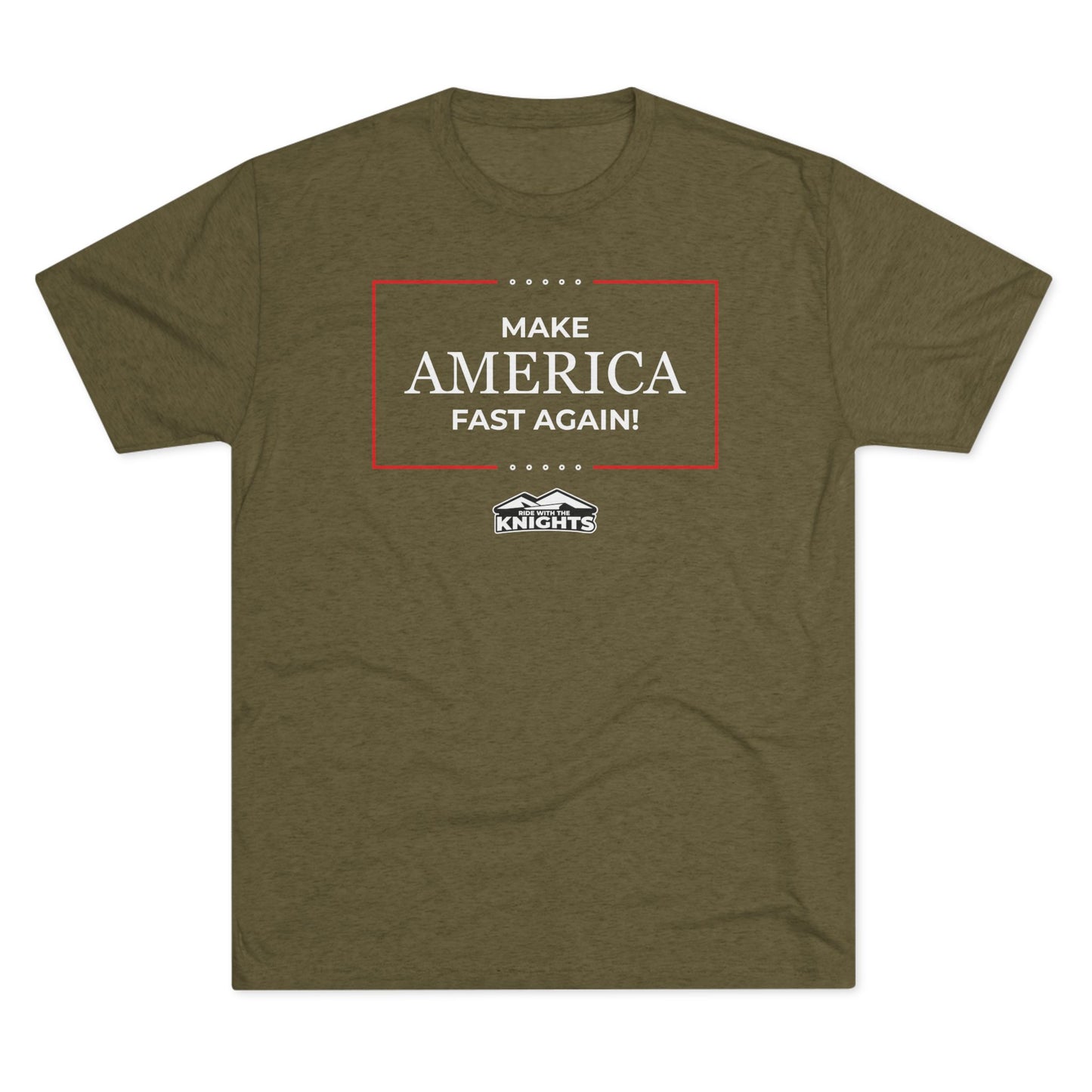 Make America Fast Again! - Tri Blend Tee