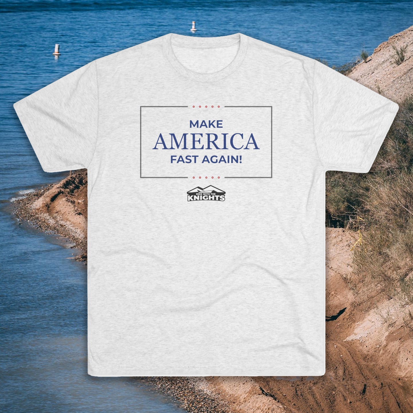 Make America Fast Again! - Tri Blend Tee